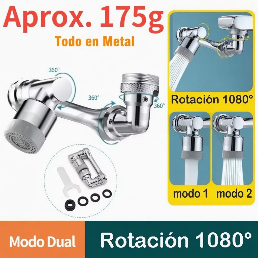 Adaptador para grifo 360